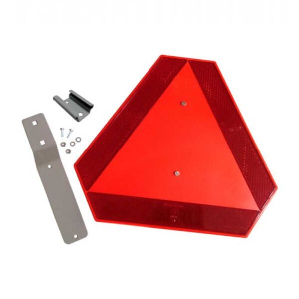 Trokut ploča za traktore i spora vozila PVC s nosačem