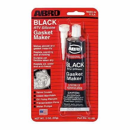 ABRO RTV Silicone Gasket Maker 85gr - silikon za brtvljenje crni