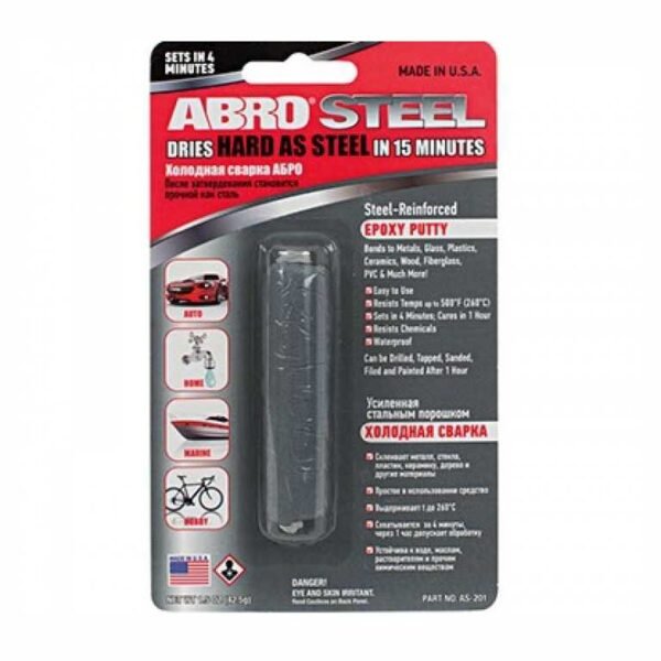 ABRO Steel® 42,5gr - epoksidni metal