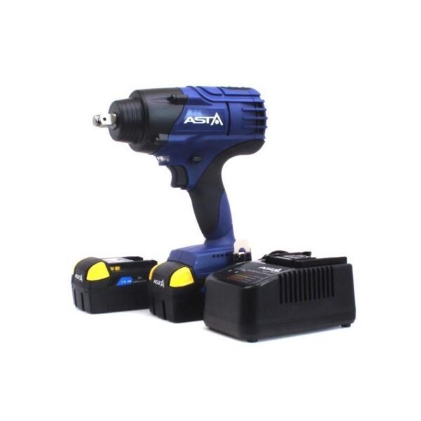 ASTA akumulatorski udarni odvijač 1/2 "1250 Nm, 18V, 5,0 Ah - SET punjač i 2 baterije