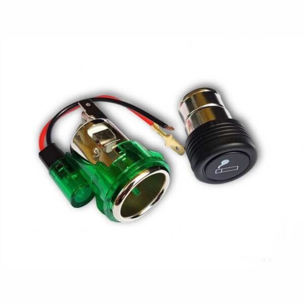 Upaljač za auto 12V - zeleno svijetlo