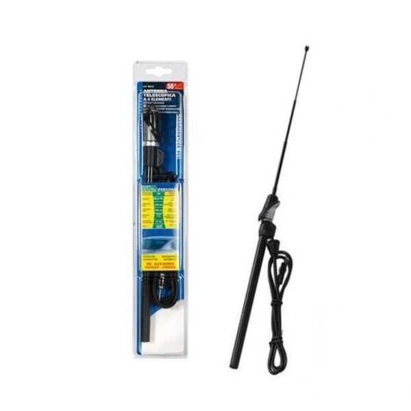 Teleskop antena za auto kosa s manjim nagibom