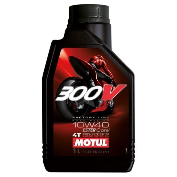 MOTUL 300V Factory Line Road Racing 4T 10W40 ESTER Core ulje za motocikle 1 litra