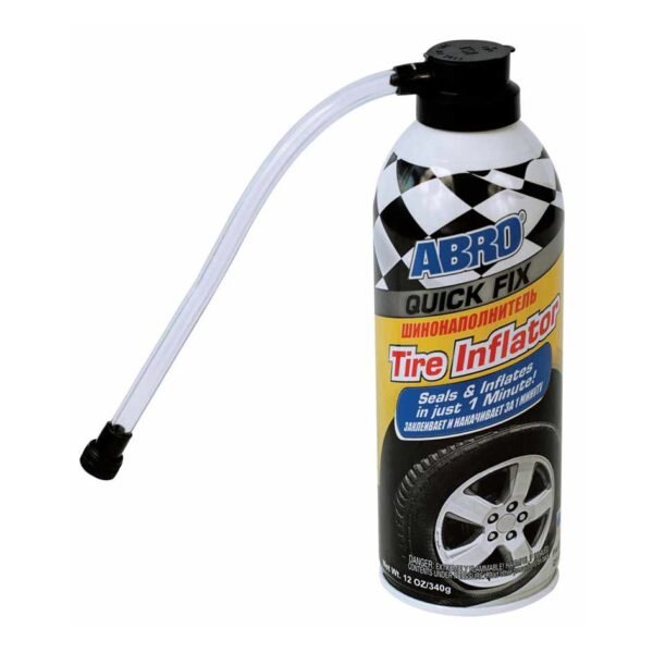 ABRO Quick Fix Tire Inflator 425g - sprej za krpanje guma