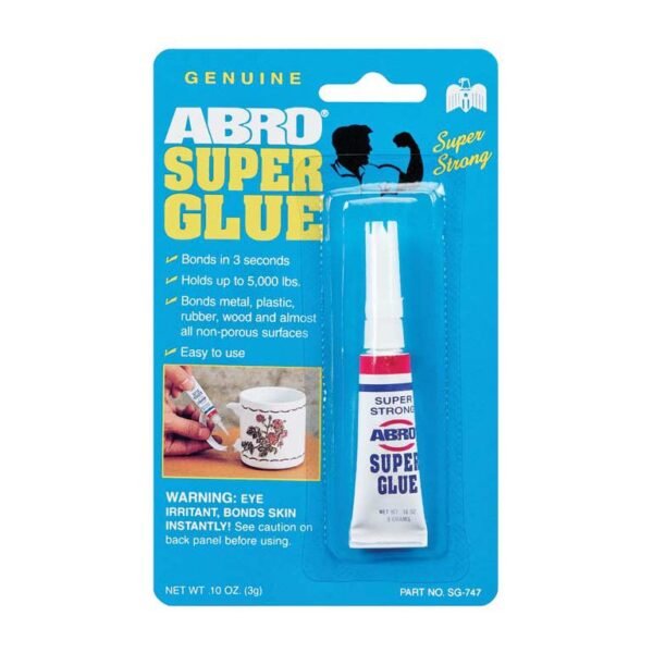 ABRO Super Glue 3g - trenutno ljepilo