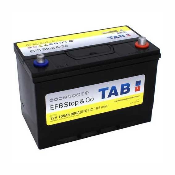 TAB Stop & Go akumulator 12V 105Ah EN900A D+