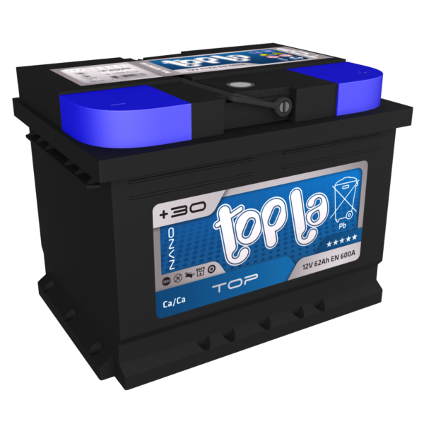 TOPLA Top +30 akumulator 12V 62Ah EN600A D + TT62