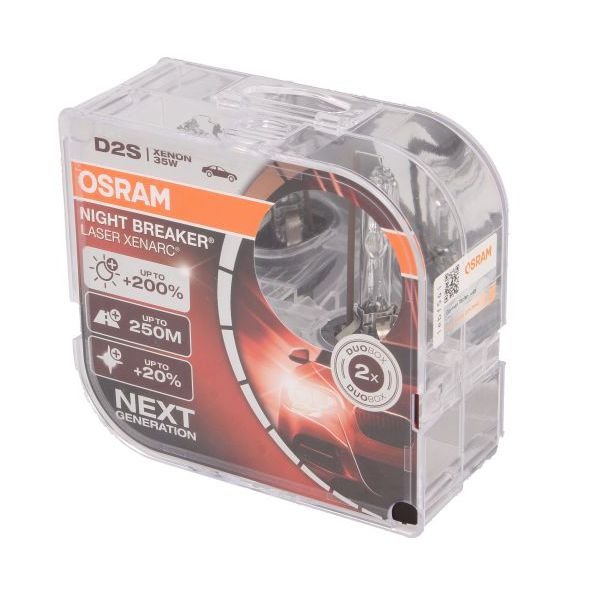 OSRAM set Xenon žarulja NIGHT BREAKER LASER XENARC D2S 85V 35W - P32D-2