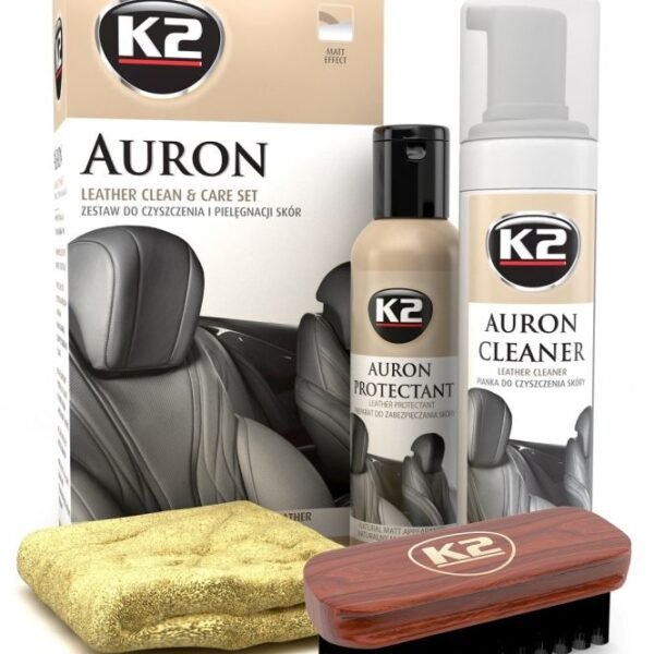 K2 AURON - Set za čišćenje i održavanje kože u autu