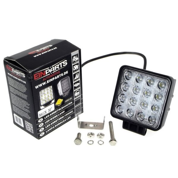 EINPARTS RADNO LED SVJETLO 48W - KVADRATNO CREE