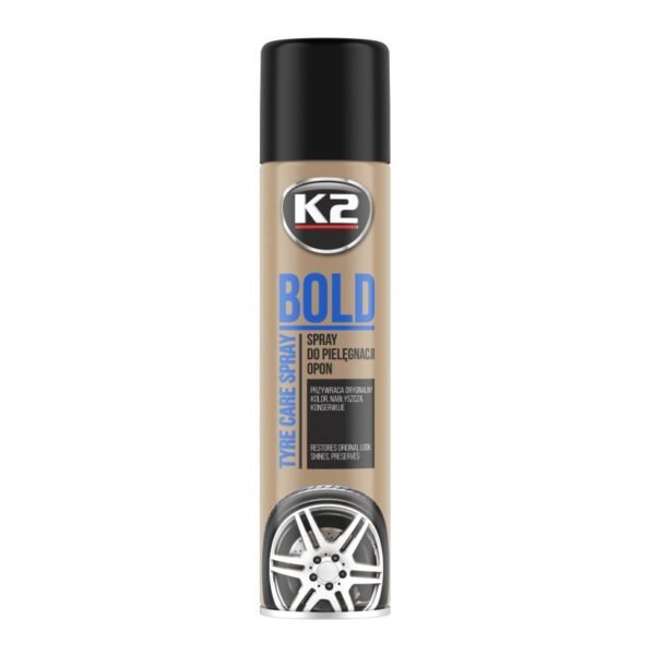 K2 BOLD - sredstvo za njegu guma u spreju 600ml