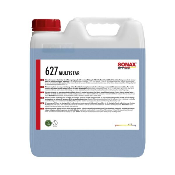 SONAX 627 Multistar univerzalni čistač laka i unutrašnosti 10 Litara