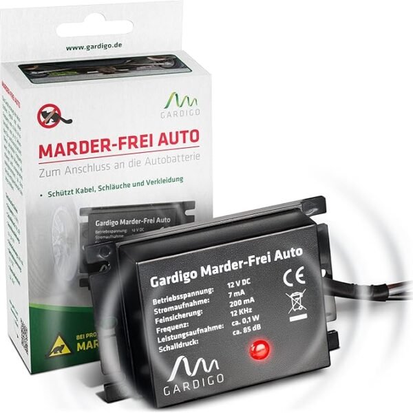 Gardigo® Marder-Frei Auto 12V - zaštita od glodavaca za automobile