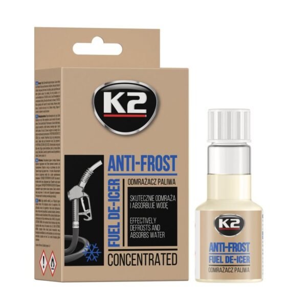 K2 FUEL DE-ICER ANTI FROST - sredstvo protiv smrzavanja goriva 50ml