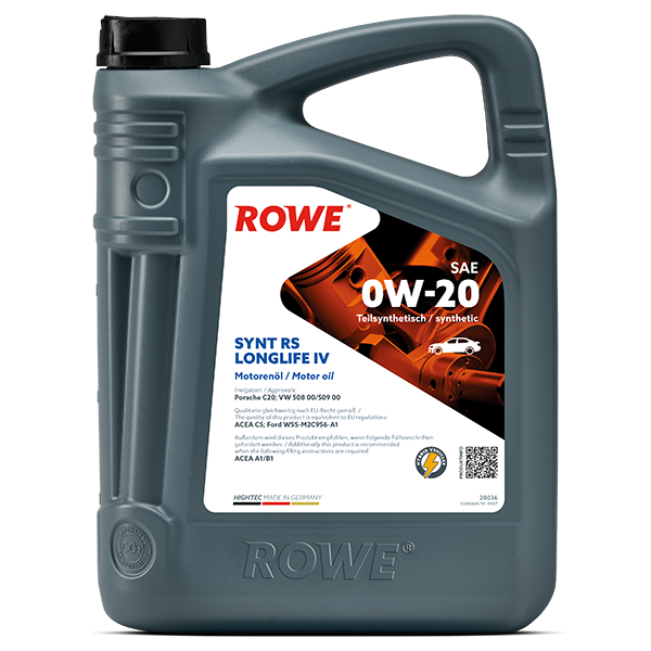 ROWE HIGHTEC SYNT RS LONGLIFE IV SAE 0W20 motorno ulje 5 litara