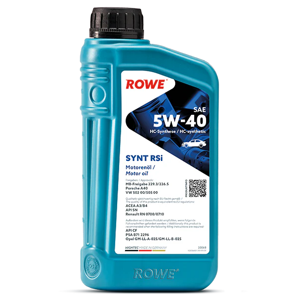ROWE HIGHTEC SYNT RSi SAE 5W40 motorno ulje 1 litra
