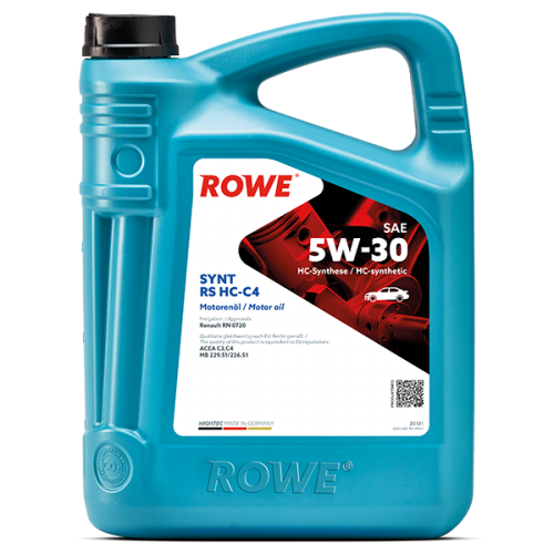 ROWE HIGHTEC SYNT RS SAE 5W30 HC-C4 motorno ulje 5 litara