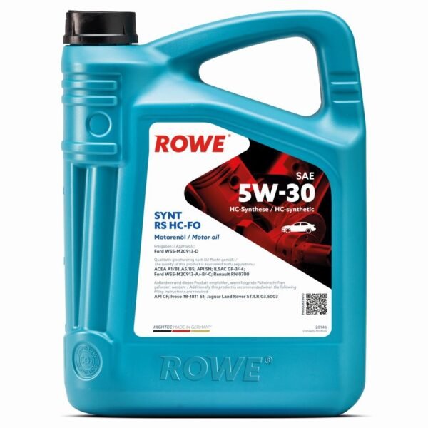 ROWE HIGHTEC SYNT RS SAE 5W-30 HC-FO motorno ulje 5 litara