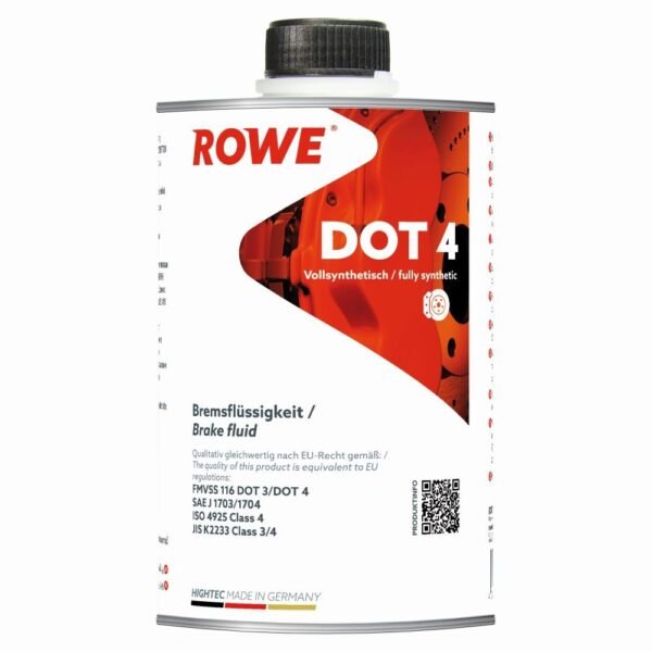 ROWE HIGHTEC DOT 4 -potpuno sintetička kočiona tekućina DOT4 1 litra