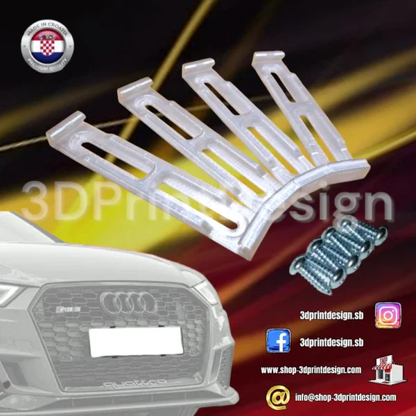 Nosači registarskih pločica bez okvira – prozirni