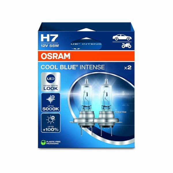 OSRAM COOL BLUE® INTENSE 100% H7 PX26d žarulje 2 komada set