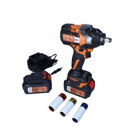 CTX WERKZEUGE akumulatorski udarni odvijač 1/2 "1200 Nm, 21V, 4,0 Ah - SET punjač i 2 baterije