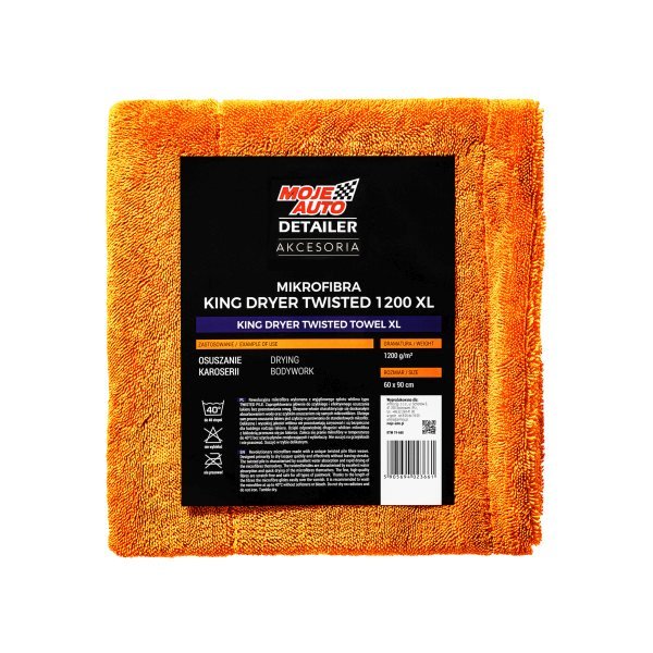 MA DETAILER KING DRYER TWISTED 1200 XL - ručnik od  mikrovlakana