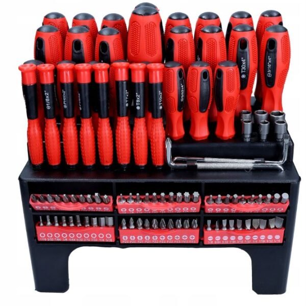 CTX WERKZEUGE set odvijača i bitova - 100-djelni sa stalkom