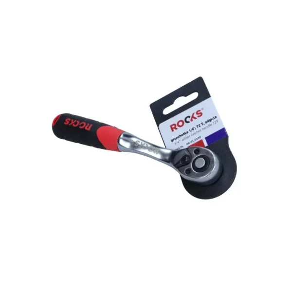 ROOKS račna zakrivljena1/4" 72 zuba