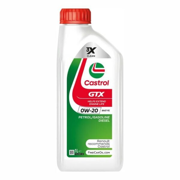 CASTROL GTX 0W20 RN17FE motorno ulje 1 litra