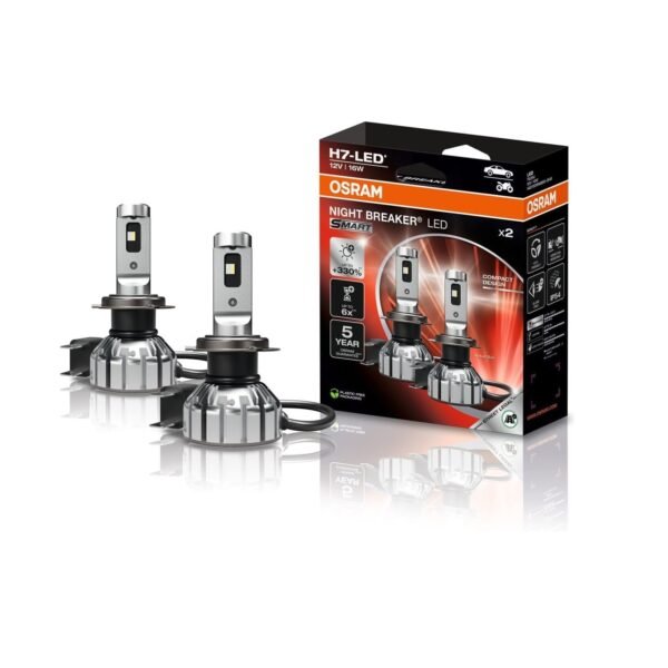 OSRAM H7 Night Breaker LED SMART +330% - set  2 kom. 6000K