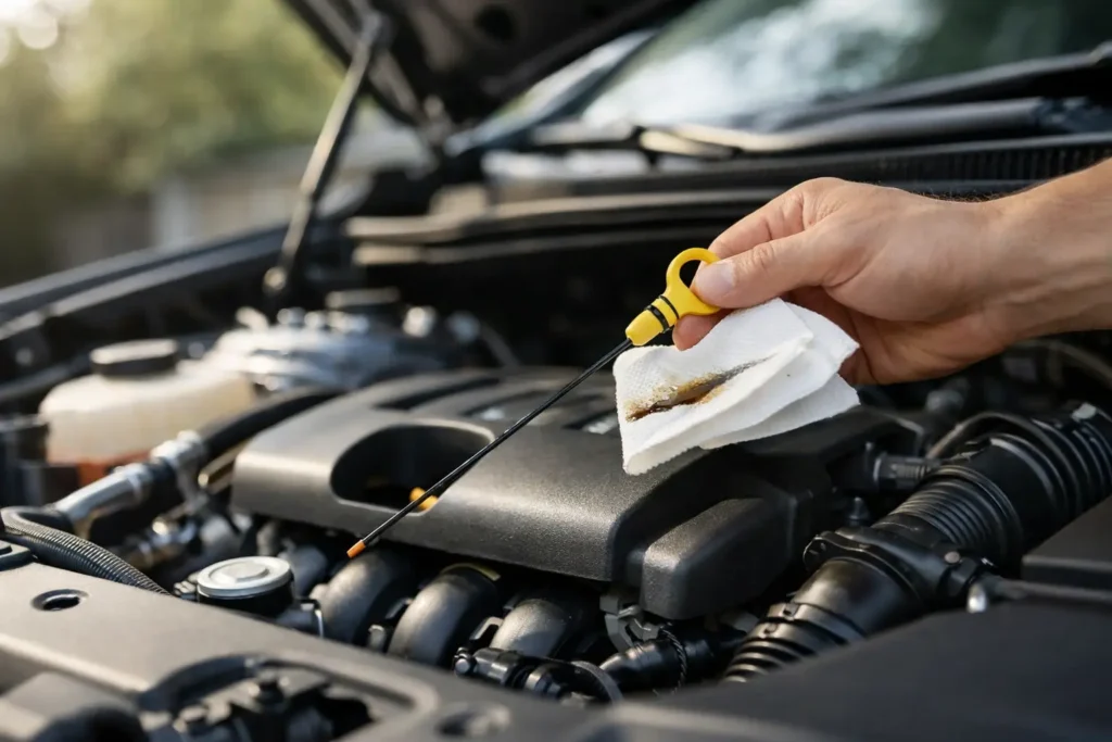Kako pravilno provjeriti razinu motornog ulja
