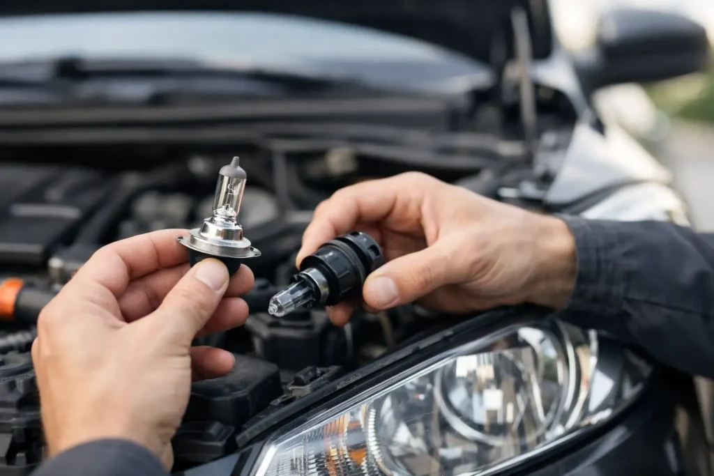 Kako zamijeniti auto žarulju bez greške